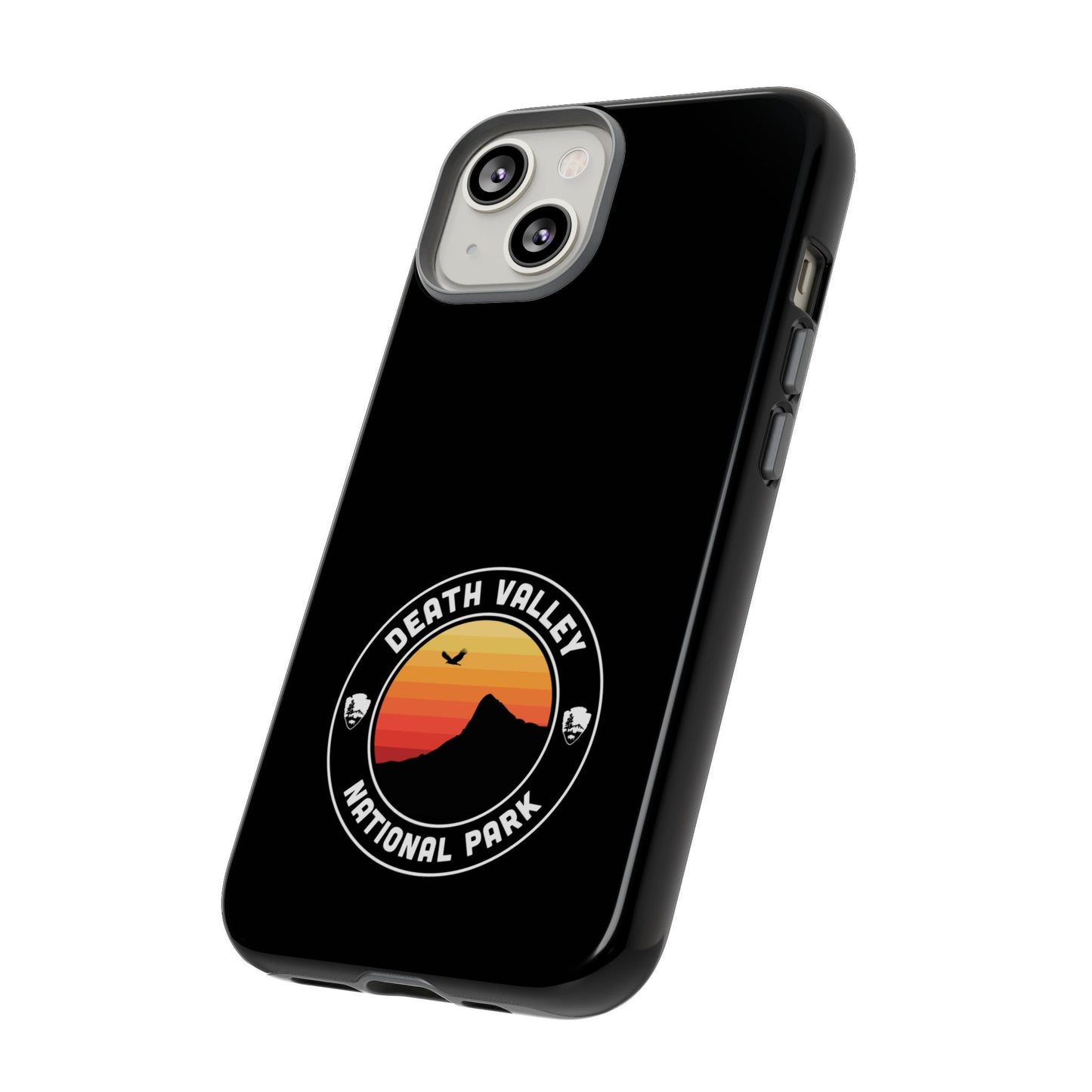 Death Valley National Park Phone Case - Round Emblem Design