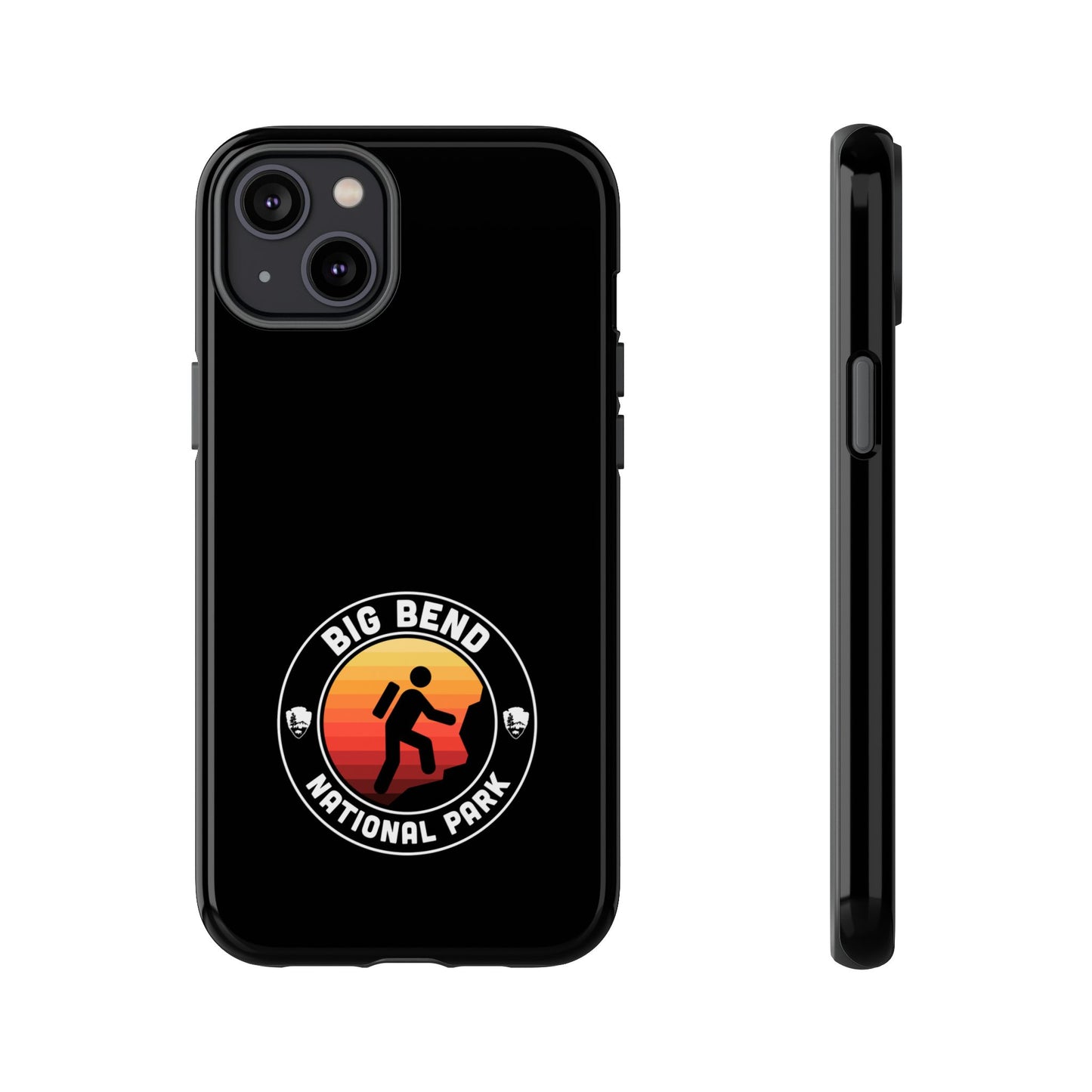 Big Bend National Park Phone Case - Round Emblem Design