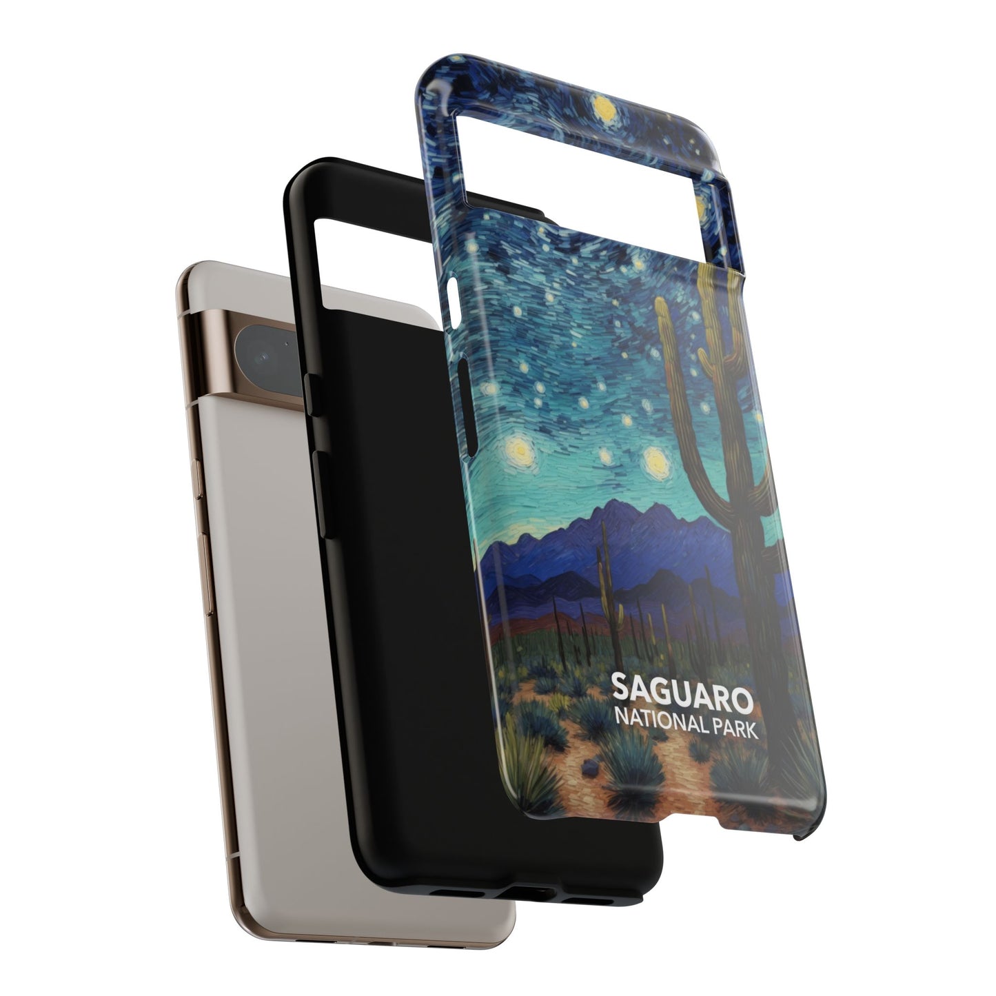 Saguaro National Park Phone Case - Starry Night