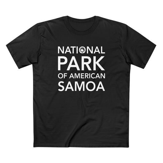 American Samoa National Park T-Shirt Block Text