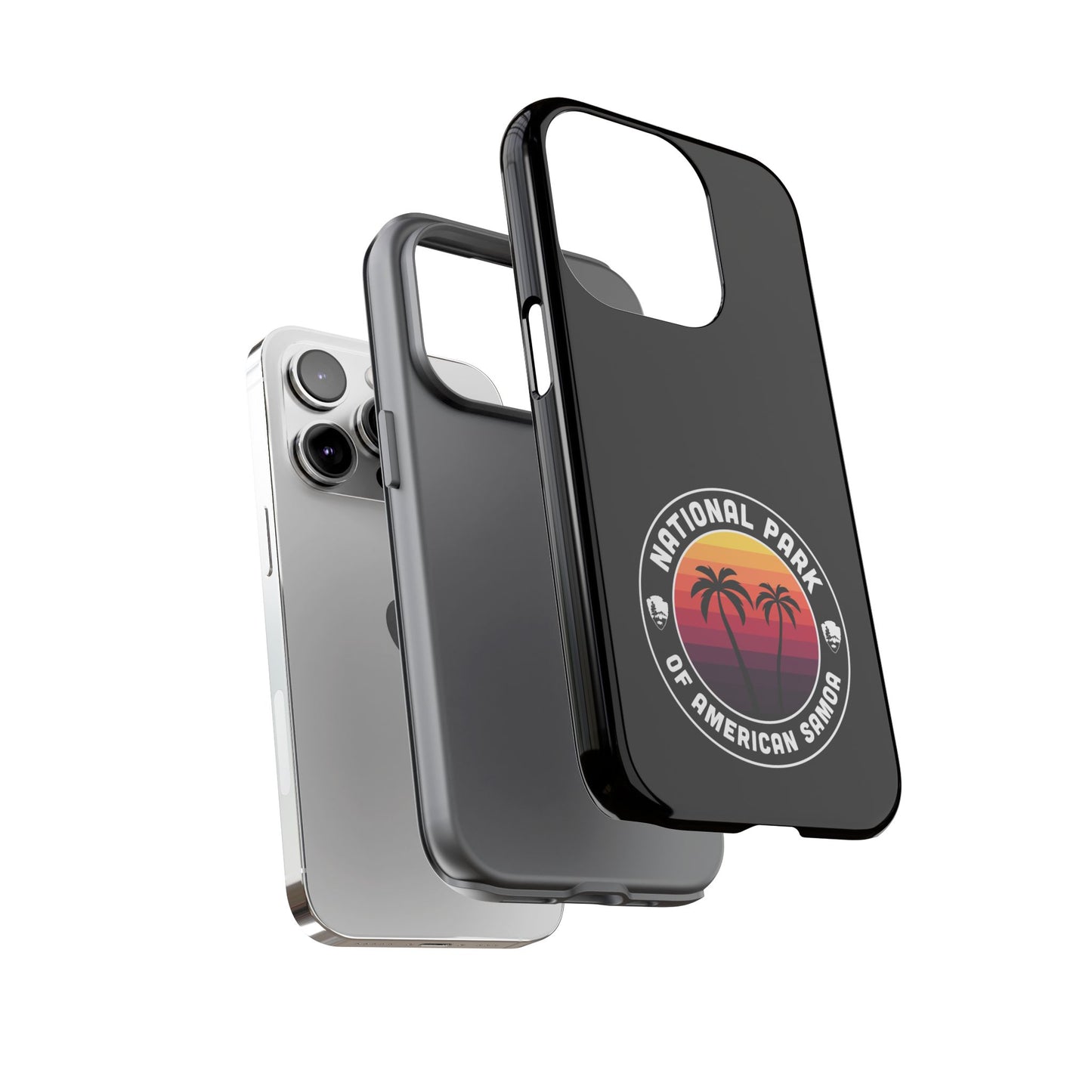 National Park of American Samoa Phone Case - Round Emblem Design