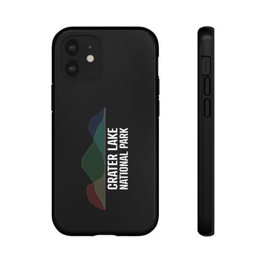 Crater Lake National Park Phone Case - Histogram Design