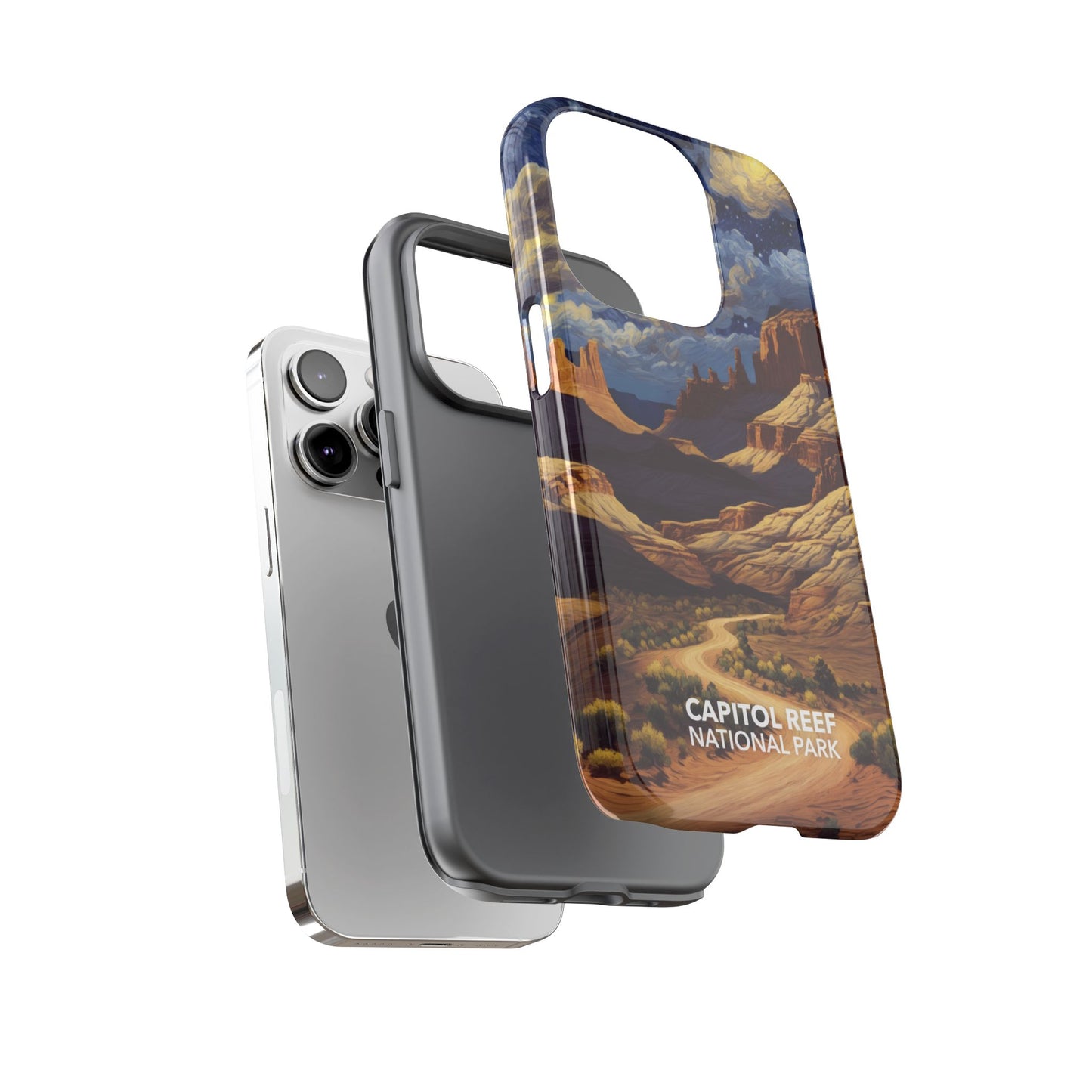 Capitol Reef National Park Phone Case - Starry Night