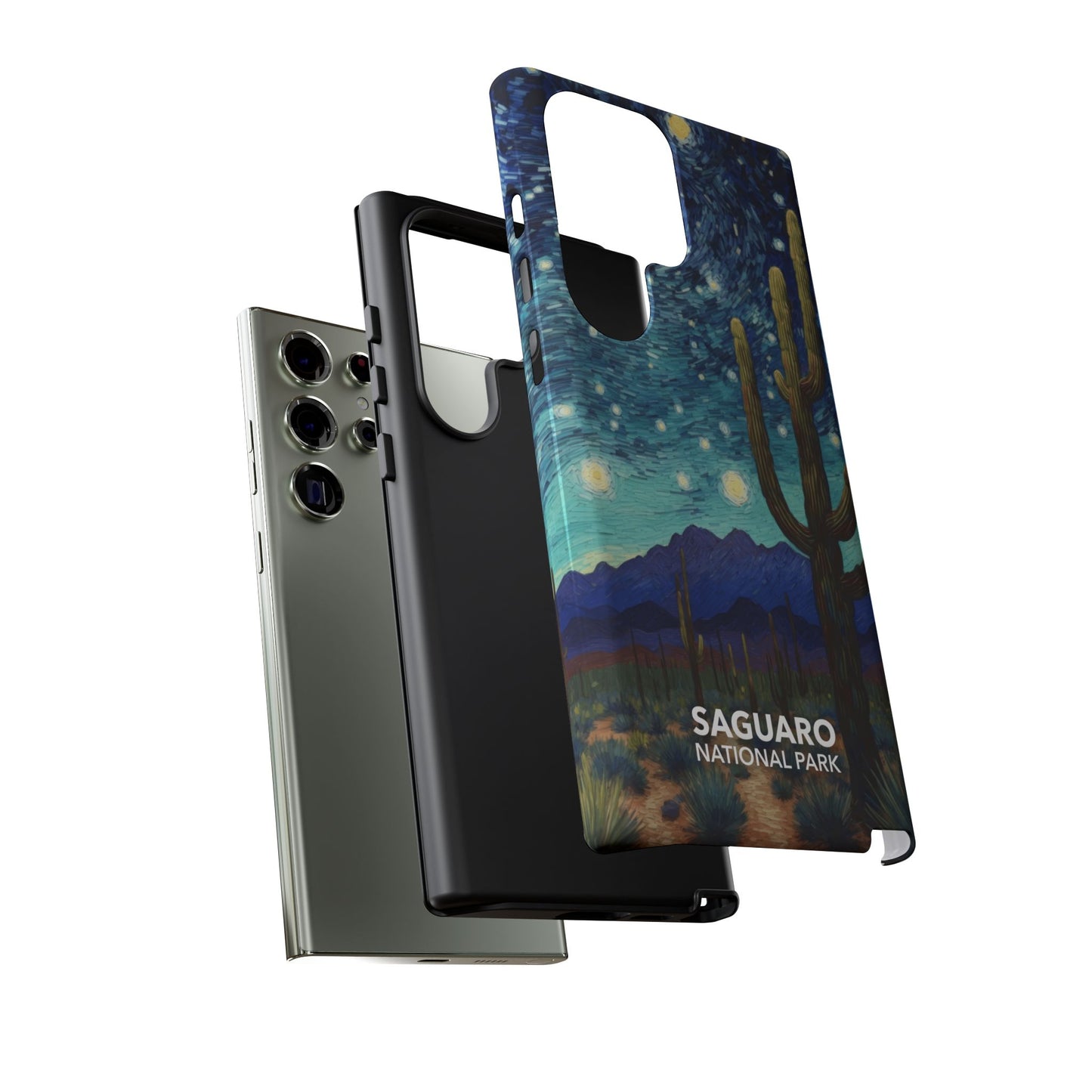 Saguaro National Park Phone Case - Starry Night