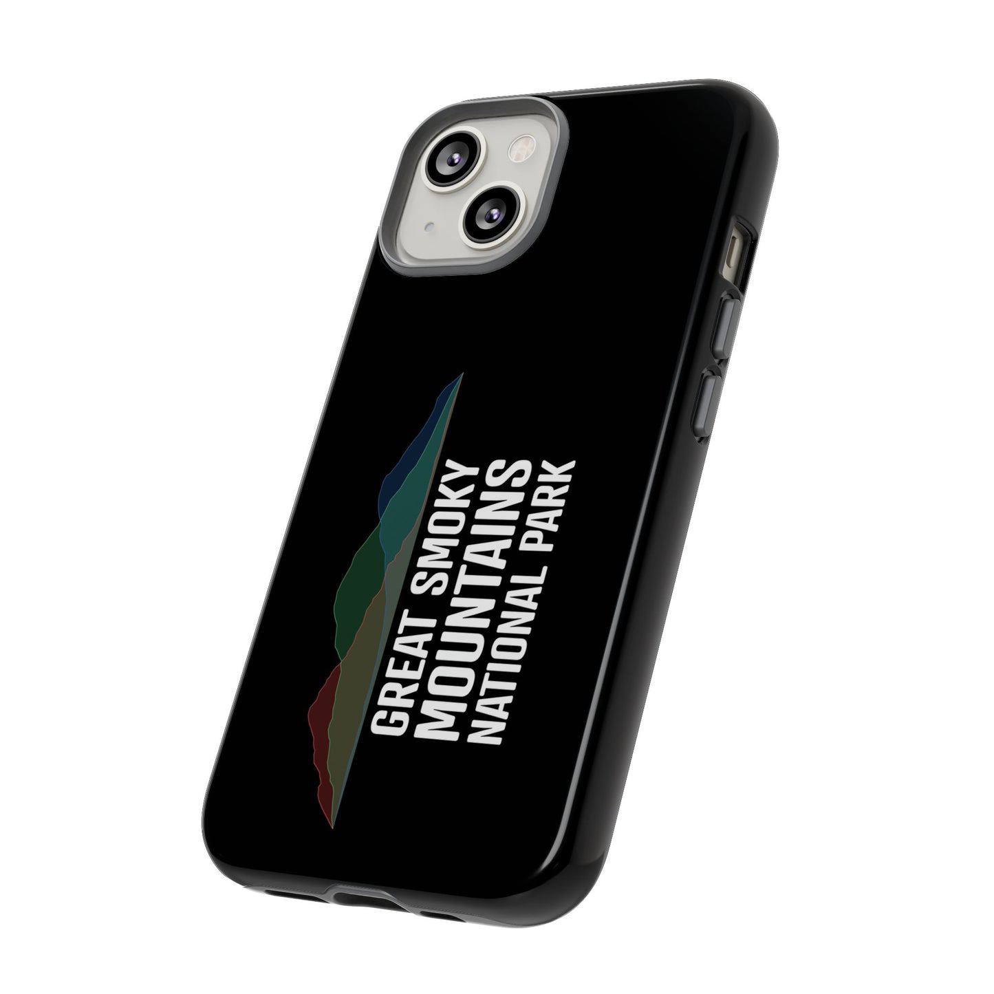 Great Smoky Mountains National Park Phone Case - Histogram Design