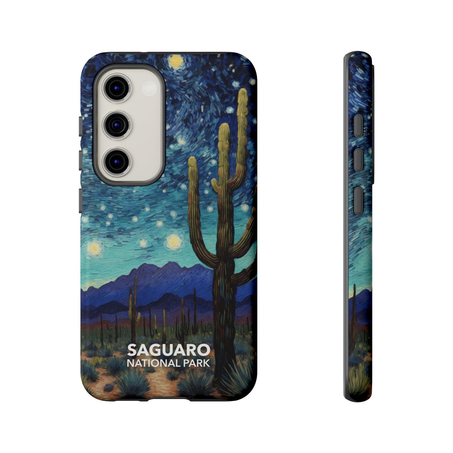 Saguaro National Park Phone Case - Starry Night