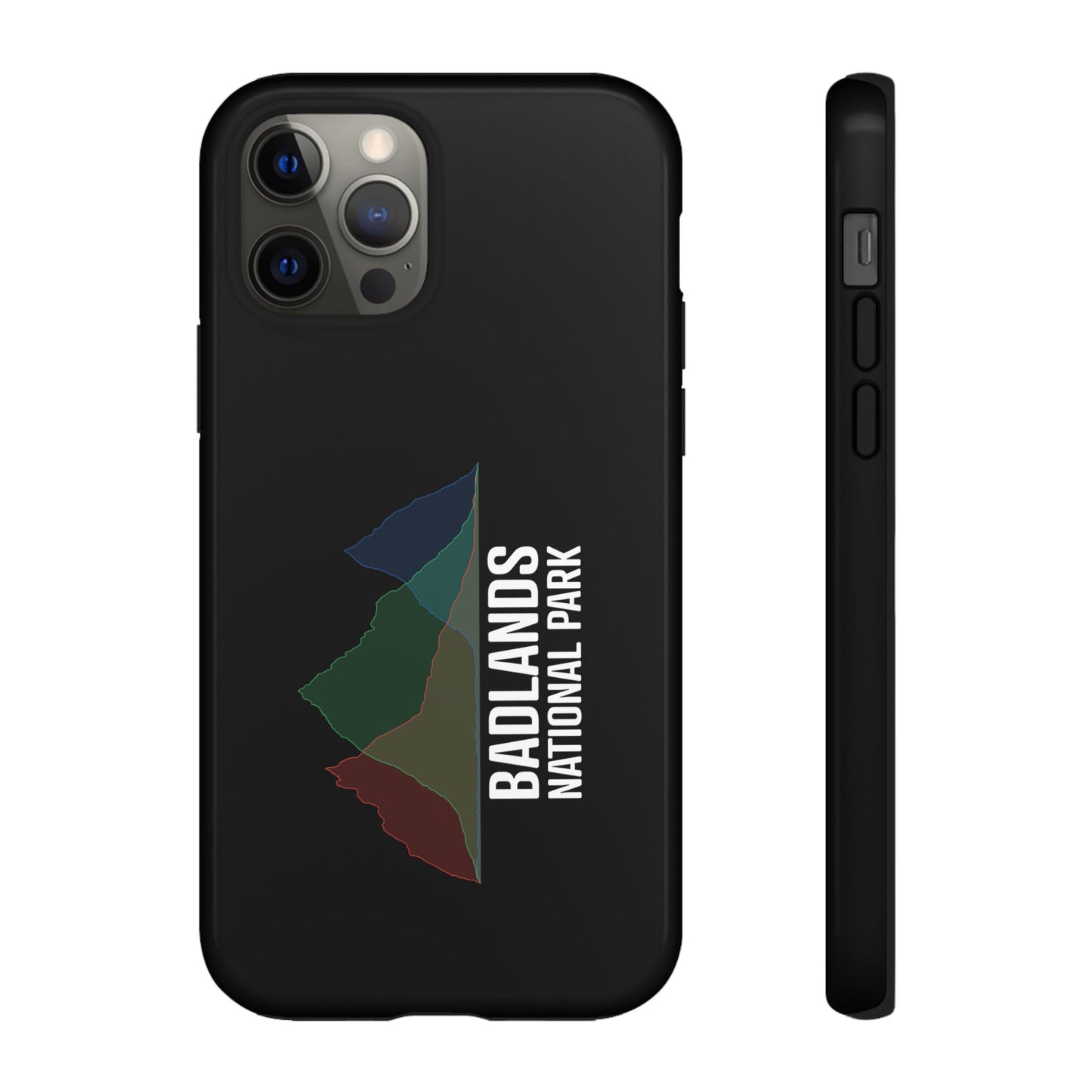 Badlands National Park Phone Case - Histogram Design