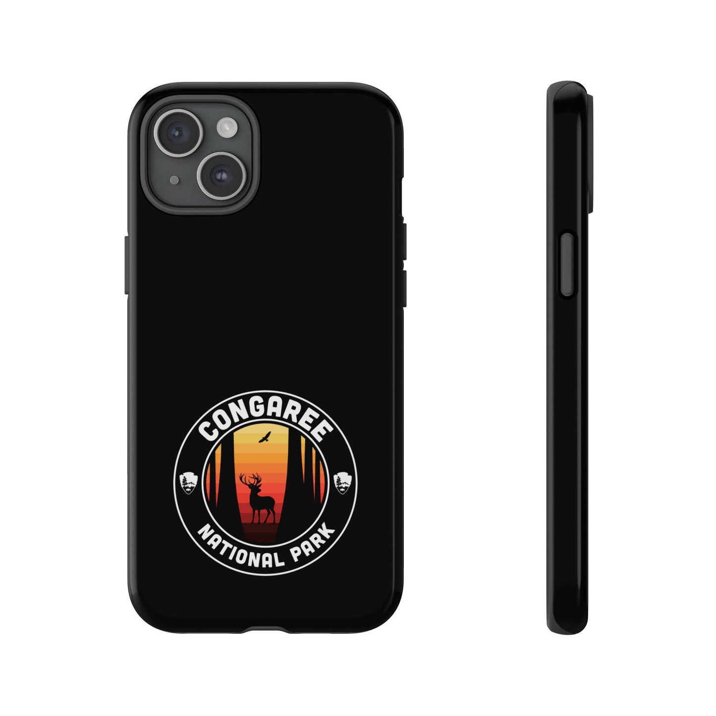 Congaree National Park Phone Case - Round Emblem Design