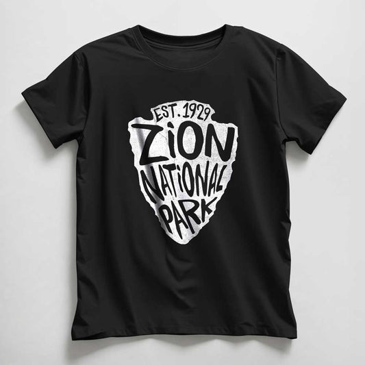 Zion National Park Child T-Shirt - Arrowhead Design