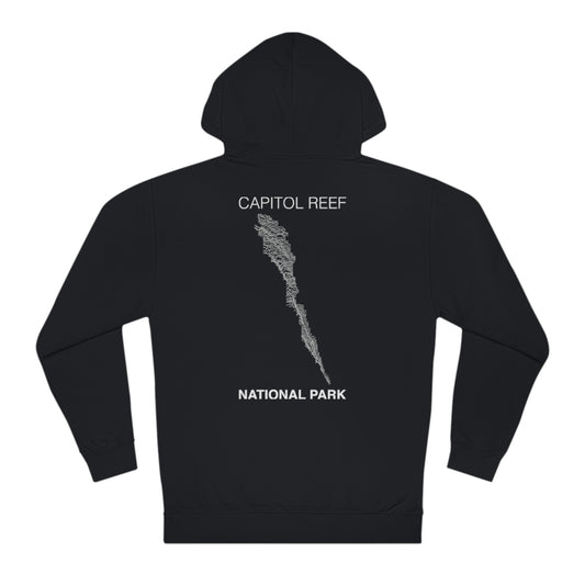 Capitol Reef National Park Hoodie - Lines