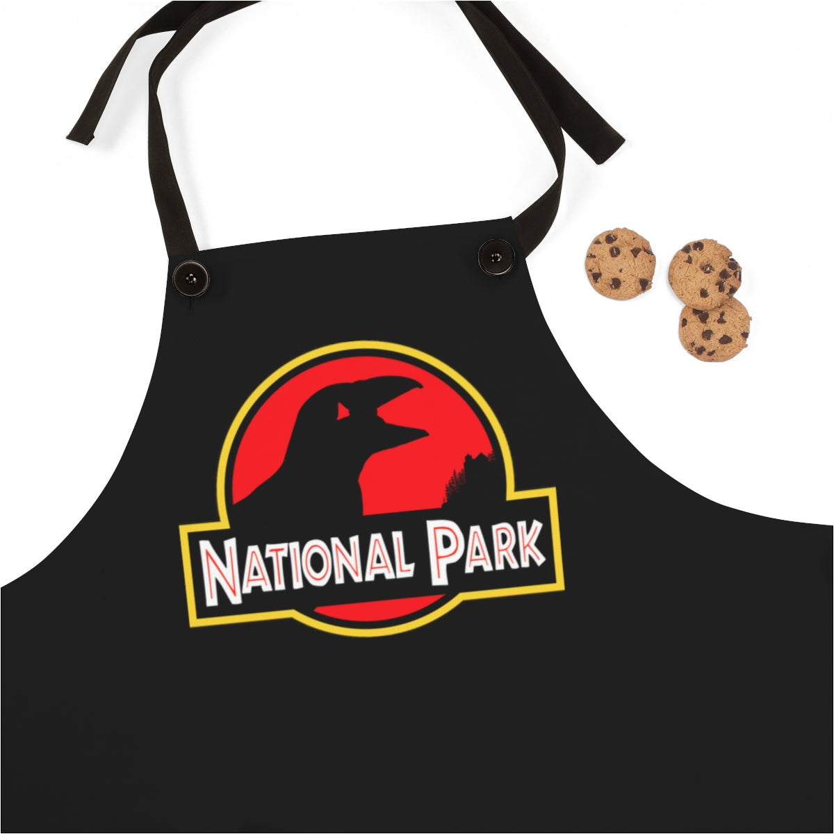 Acadia National Park Apron - Parody Puffin Logo