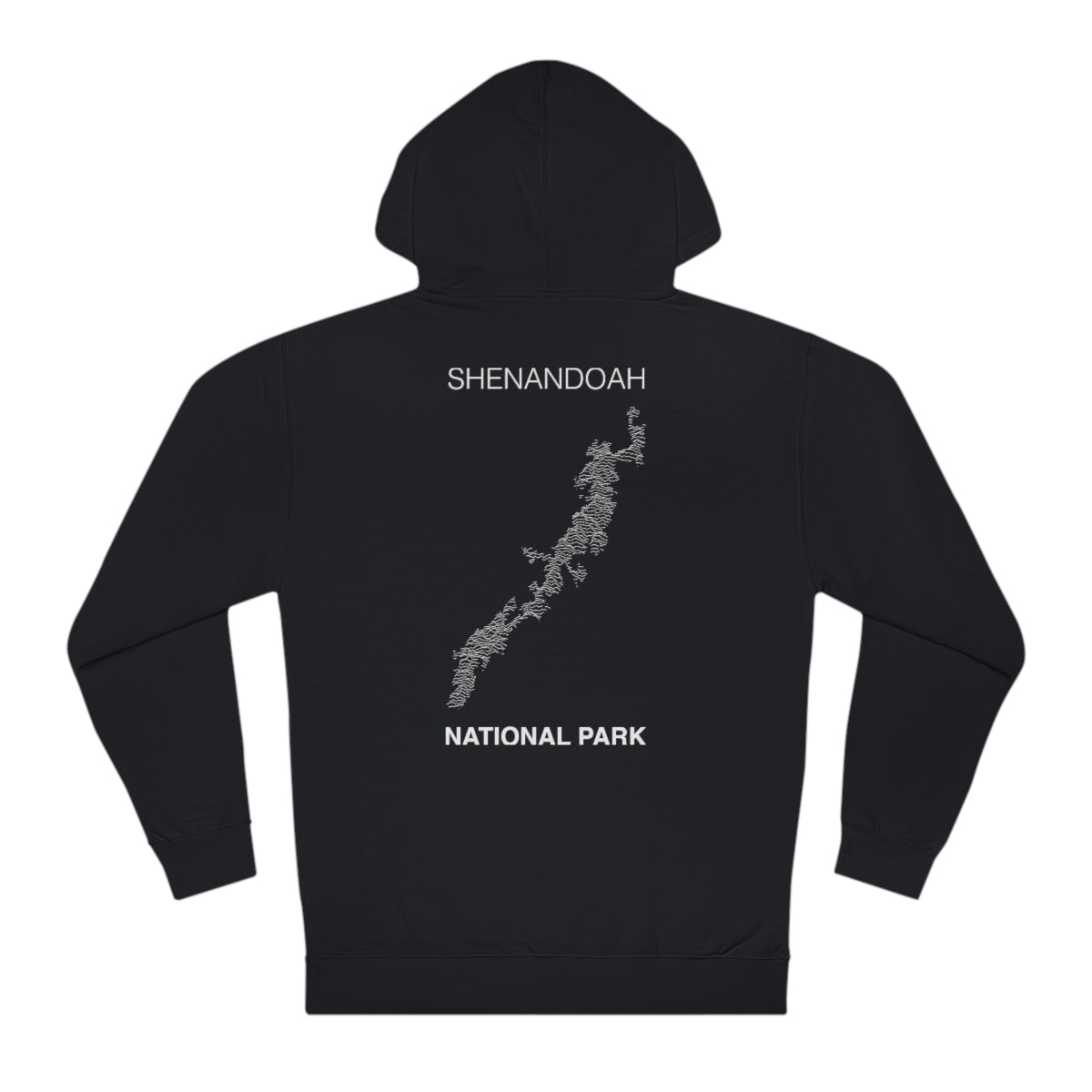 Shenandoah National Park Hoodie - Lines