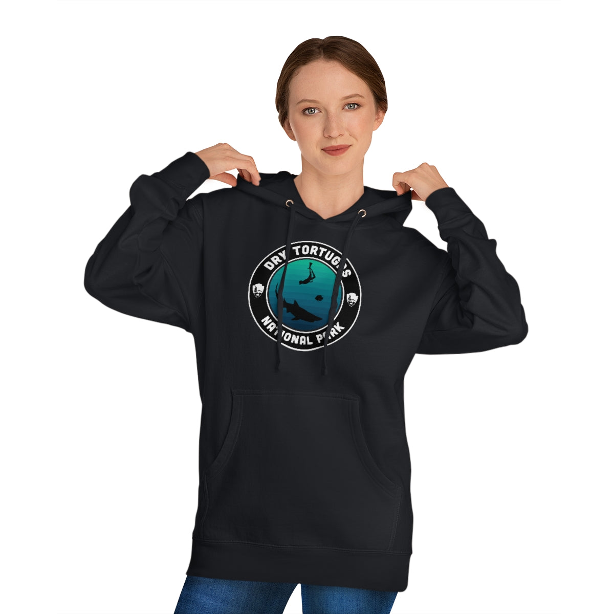 Dry Tortugas National Park Hoodie - Round Emblem Design