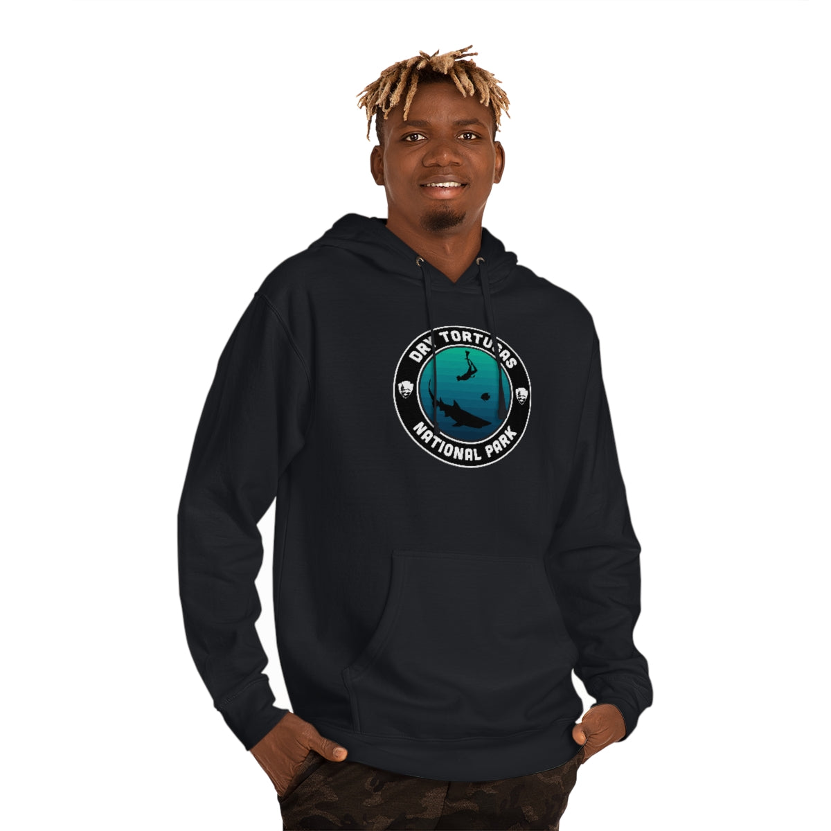 Dry Tortugas National Park Hoodie - Round Emblem Design