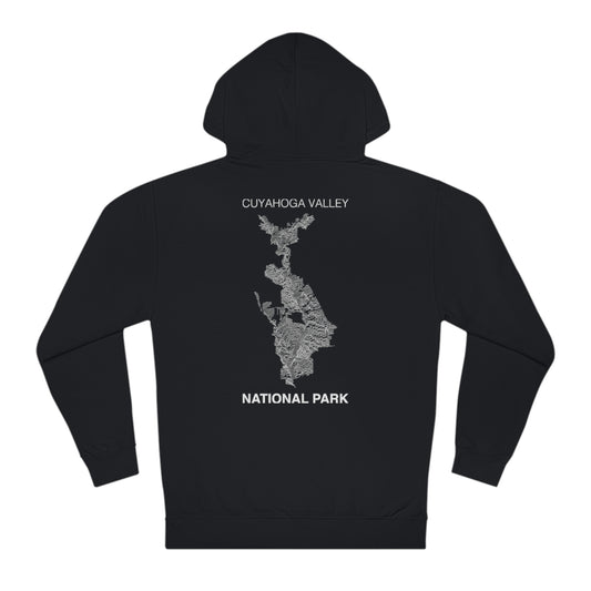 Cuyahoga Valley National Park Hoodie - Lines