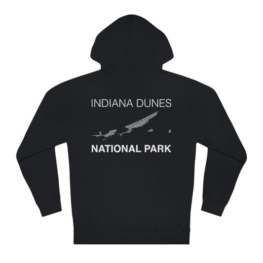 Indiana Dunes National Park Hoodie - Lines