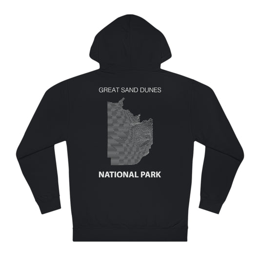 Great Sand Dunes National Park Hoodie - Lines