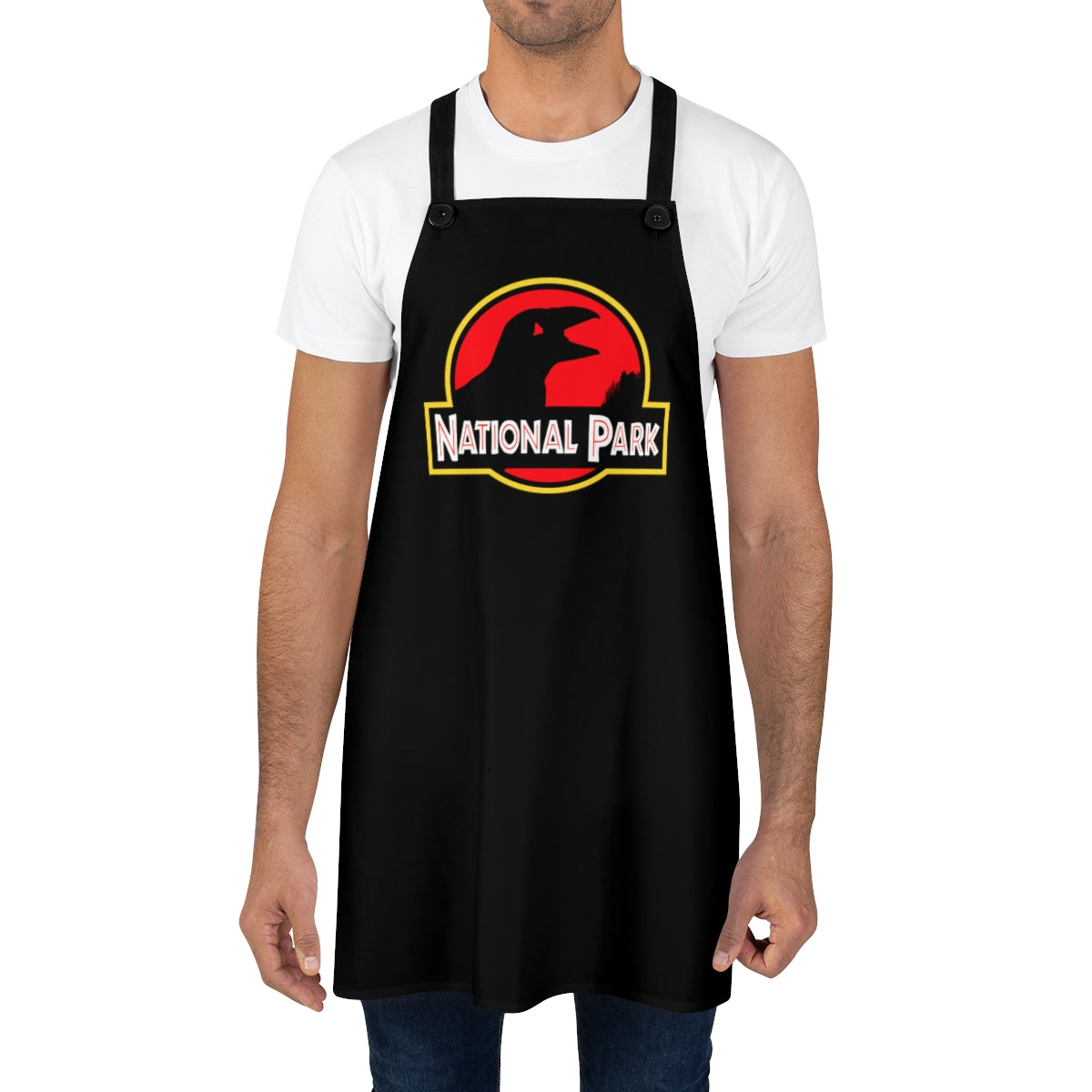 Acadia National Park Apron - Parody Puffin Logo