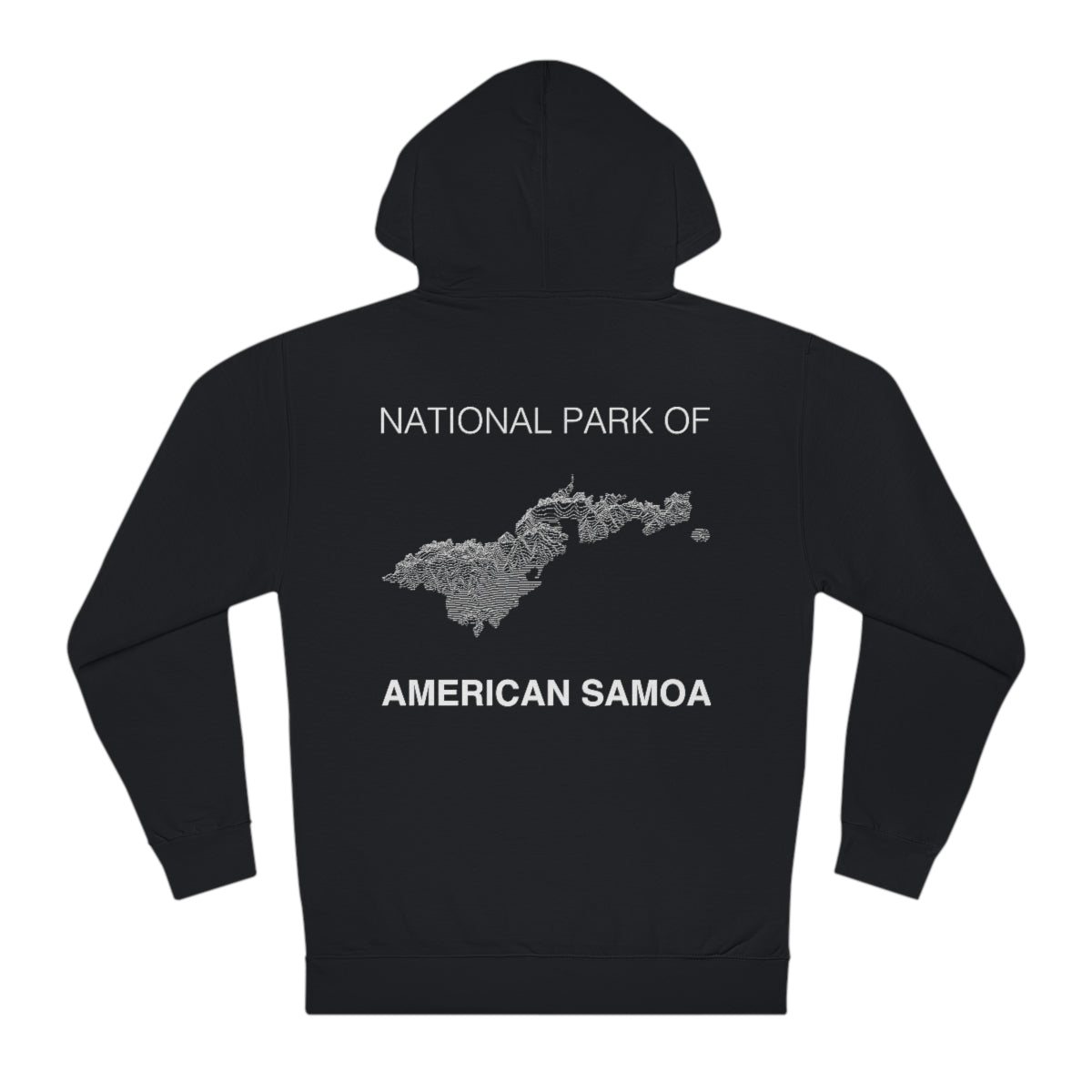 National Park of American Samoa Hoodie - Lines